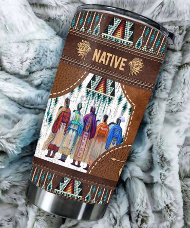 Native Woman Tumbler