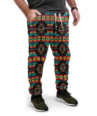 Navajo Pottery Patterns Sweatpants