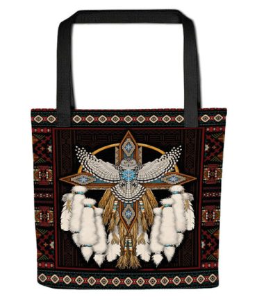 Owl Native American Tote bag