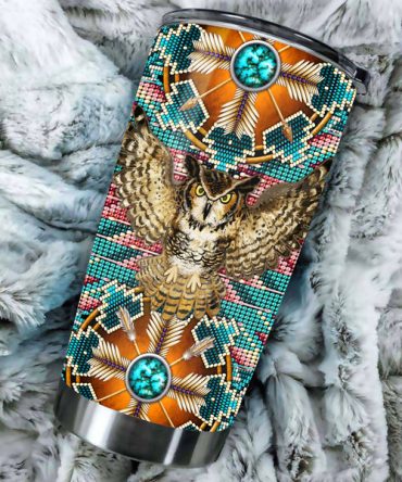 Owl Pattern Tumbler
