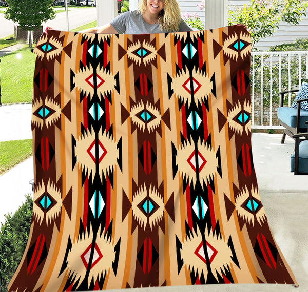 Pattern Cultural Fleece Blanket - Image 3