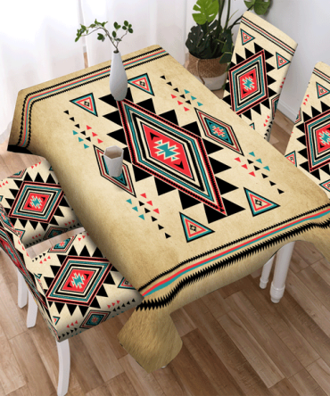 Pattern Culture Design Native American Tablecloth