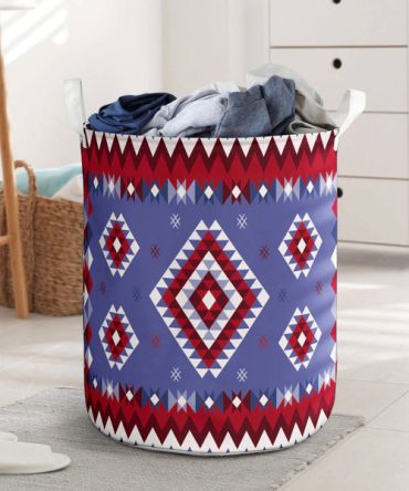 Pattern Native American Laundry Basket