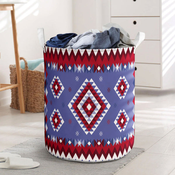 Pattern Native American Laundry Basket