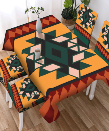 Pattern Tribe Design Native American Tablecloth