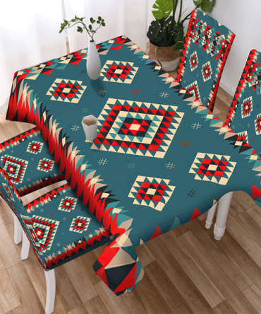 Pattern Tribe Design Native American Tablecloth