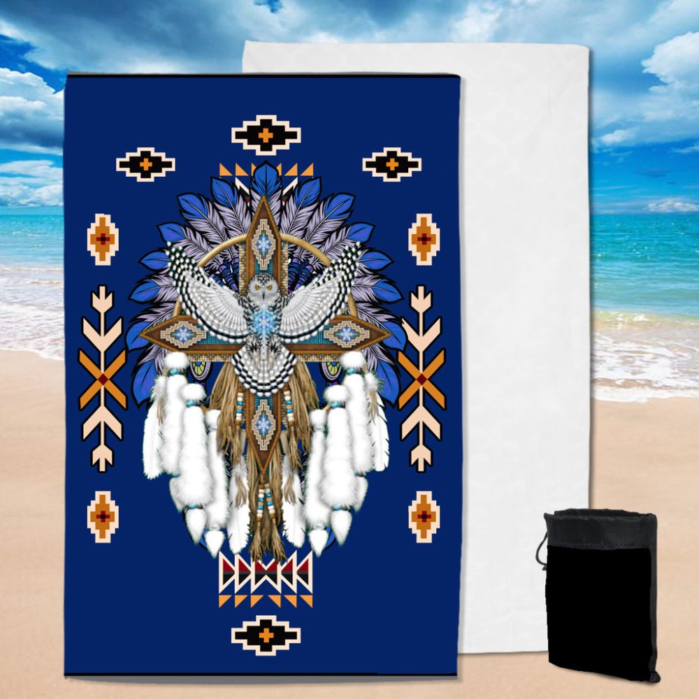Pattern Blue Pool Beach Towel