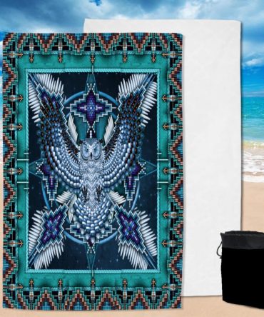 Blue Tribe Thunderbird Pool Beach Towel