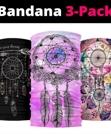 Pink Galaxy Bandana 3-Pack
