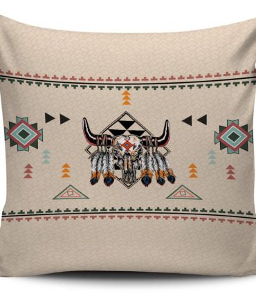 Pride Bison Native American Pillow Covers