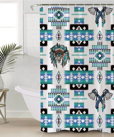 Native Pattern Shower Curtain