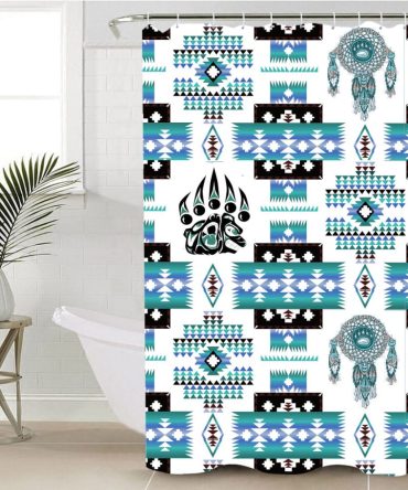 Native Pattern Shower Curtain