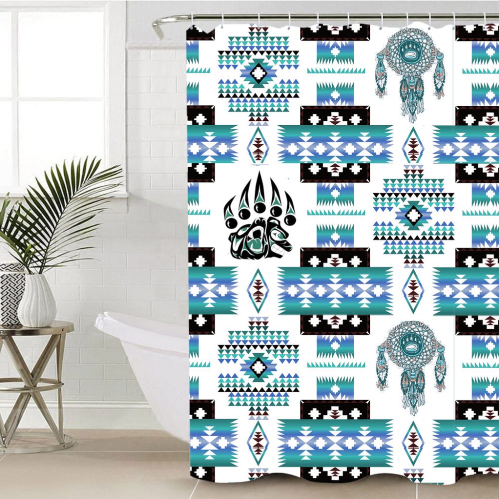 Native Pattern Shower Curtain