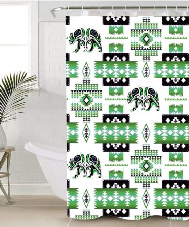 Native Pattern Shower Curtain