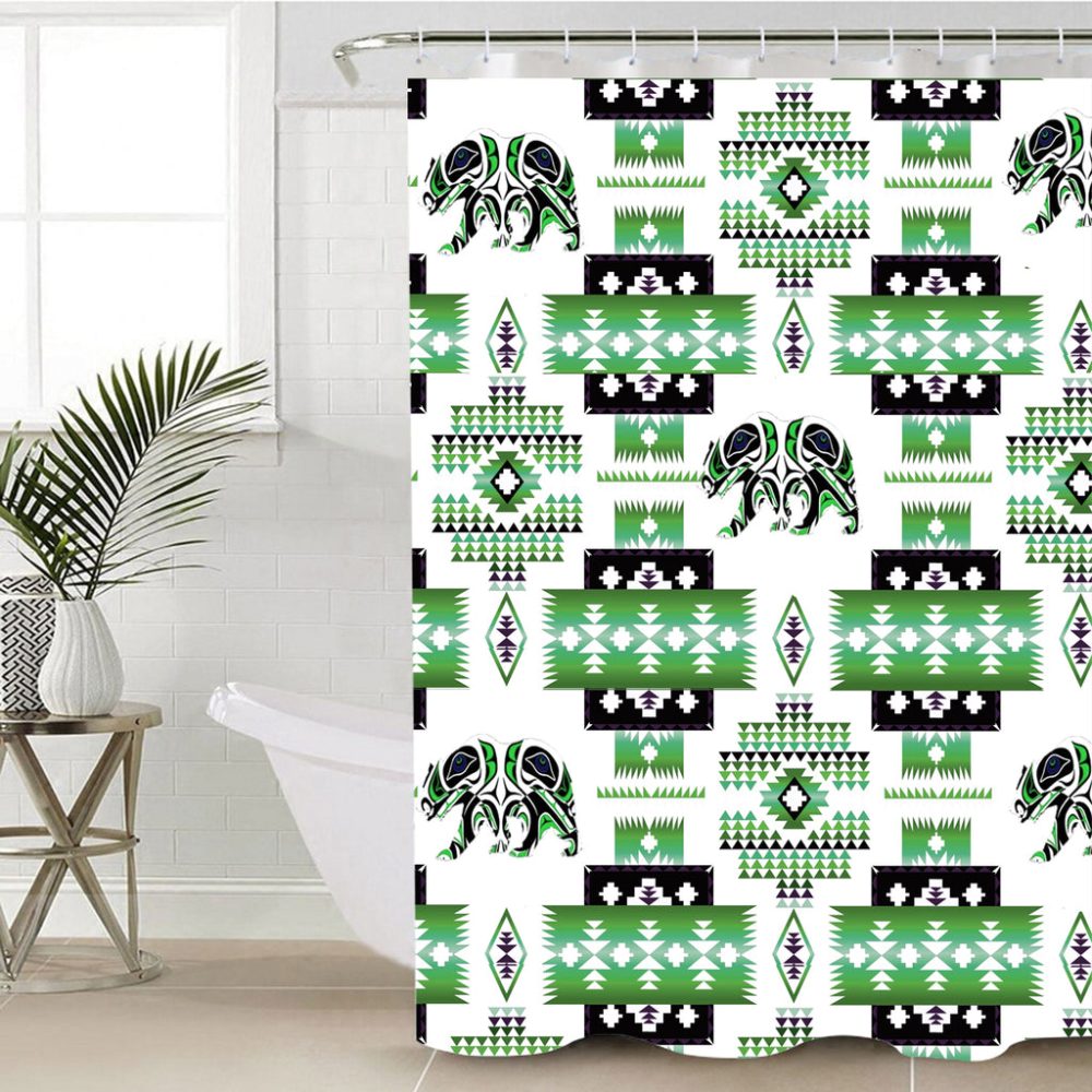 Native Pattern Shower Curtain