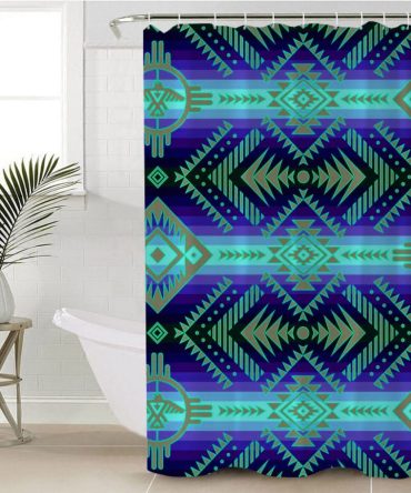 Native Pattern Shower Curtain