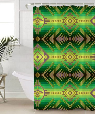 Native Pattern Shower Curtain