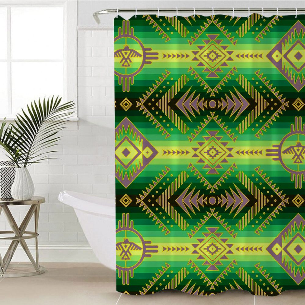 Native Pattern Shower Curtain