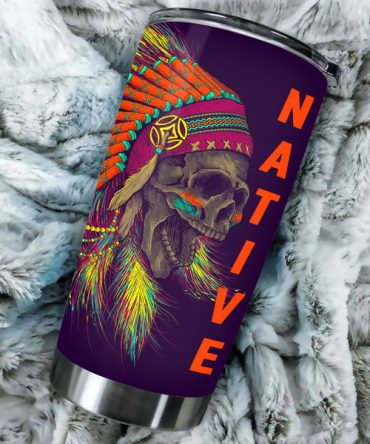 Skull - Native American Pattern