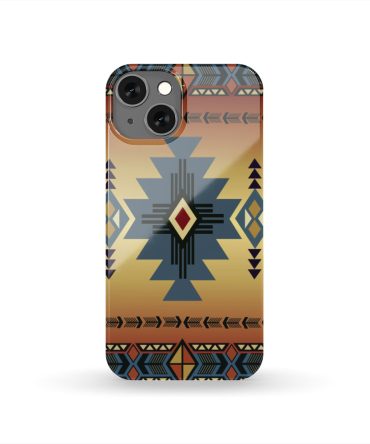 Southwest Blue Symbol Native American Phone Case