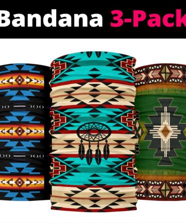 Southwest Indian Symbol Bandana 3-Pack