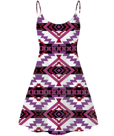 Pattern Native American Strings Dress
