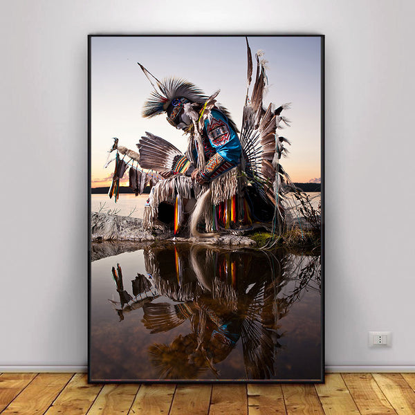 Stunning Contemporary Native American - Image 2