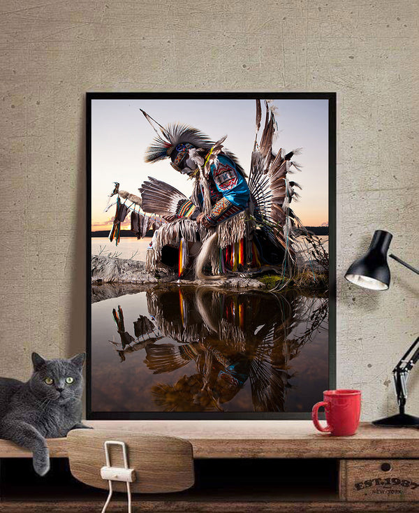 Stunning Contemporary Native American - Image 3