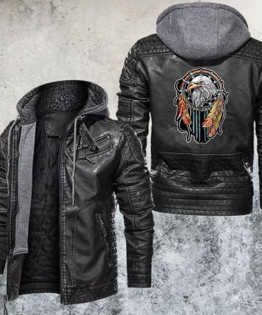The Native Eagle Leather Jacket