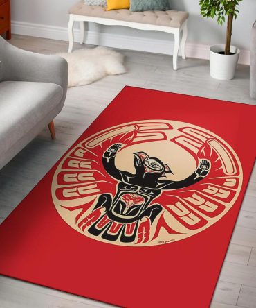 Thunder Bird Native American Pride Area Rug