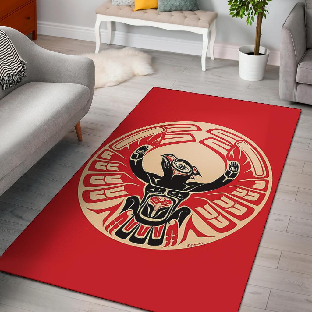 Thunder Bird Native American Pride Area Rug