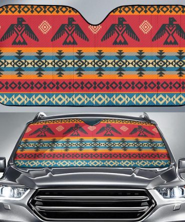 Thunder Birds Native American Pride Auto Sun Shades
