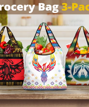 Thunderbird Colorful Grocery Bags