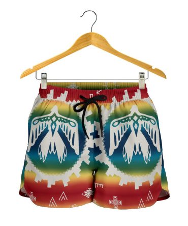 Thunderbird Rainbow All Over Print Women's Shorts
