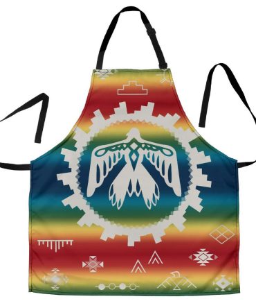 Thunderbird Rainbow Native American Apron