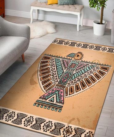 Thunderbird United Tribes Symbol Native American Pride Area Rug no link