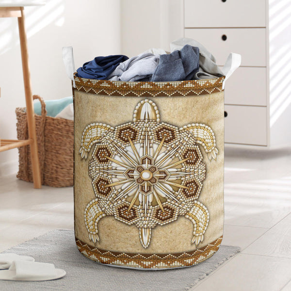 Totem Native American Laundry Basket