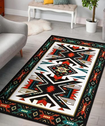 Tribe Coloful Design Native American Area Rug