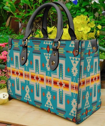 Turquoise Tribe Leather Bag