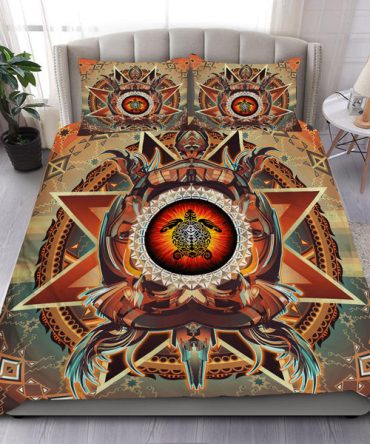 Turtle Spirit Native American Bedding Set