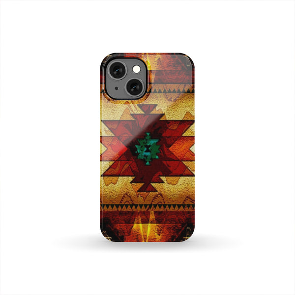 United Tribes Brown Design Native American Phone Case - Image 3