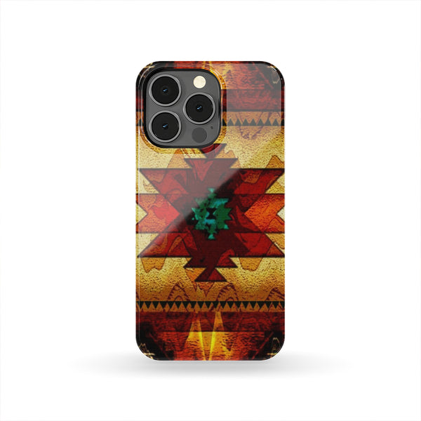 United Tribes Brown Design Native American Phone Case - Image 4