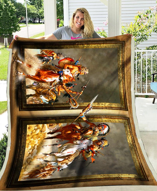 Wariors Fleece Blanket - Image 3