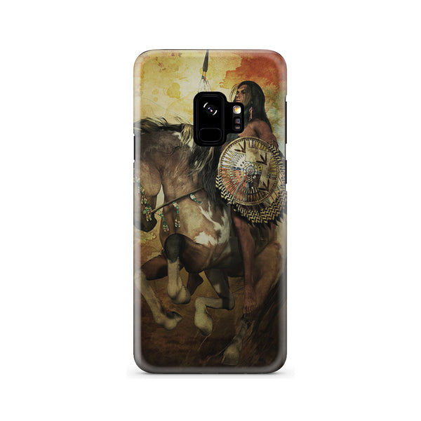 Warrior Riding Horse Native American Pride Phone Case - Image 2