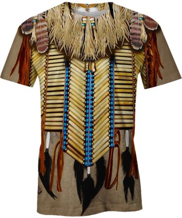 3D Native Vignette All Over Print T Shirt