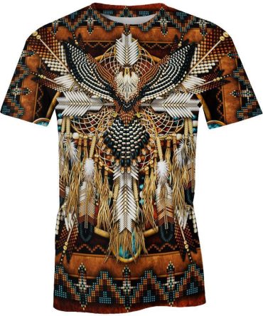 Native Eagle All Over Print 3D T Shirt