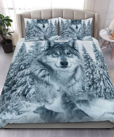 White Wolf Native American Bedding Set