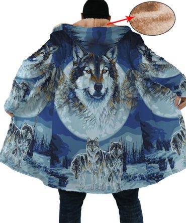 Winter Wolf Native Dream Cloak
