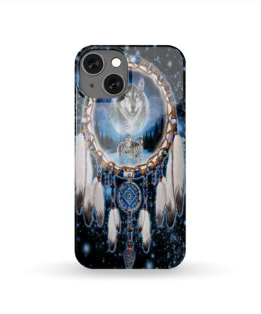 Wolf Dreamcathcer Native American Phone Case