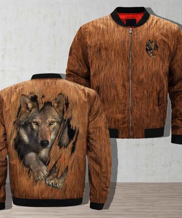 Wolf Of Wall Street Cast Wolf 3d Bomber Jacket Native
